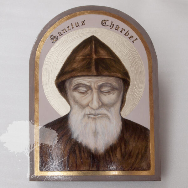 Ikona – relikwiarz – Święty Charbel