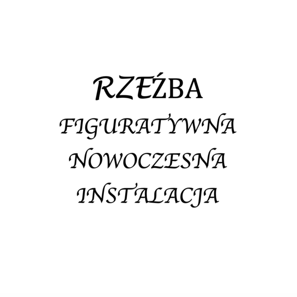 RZEŹBA