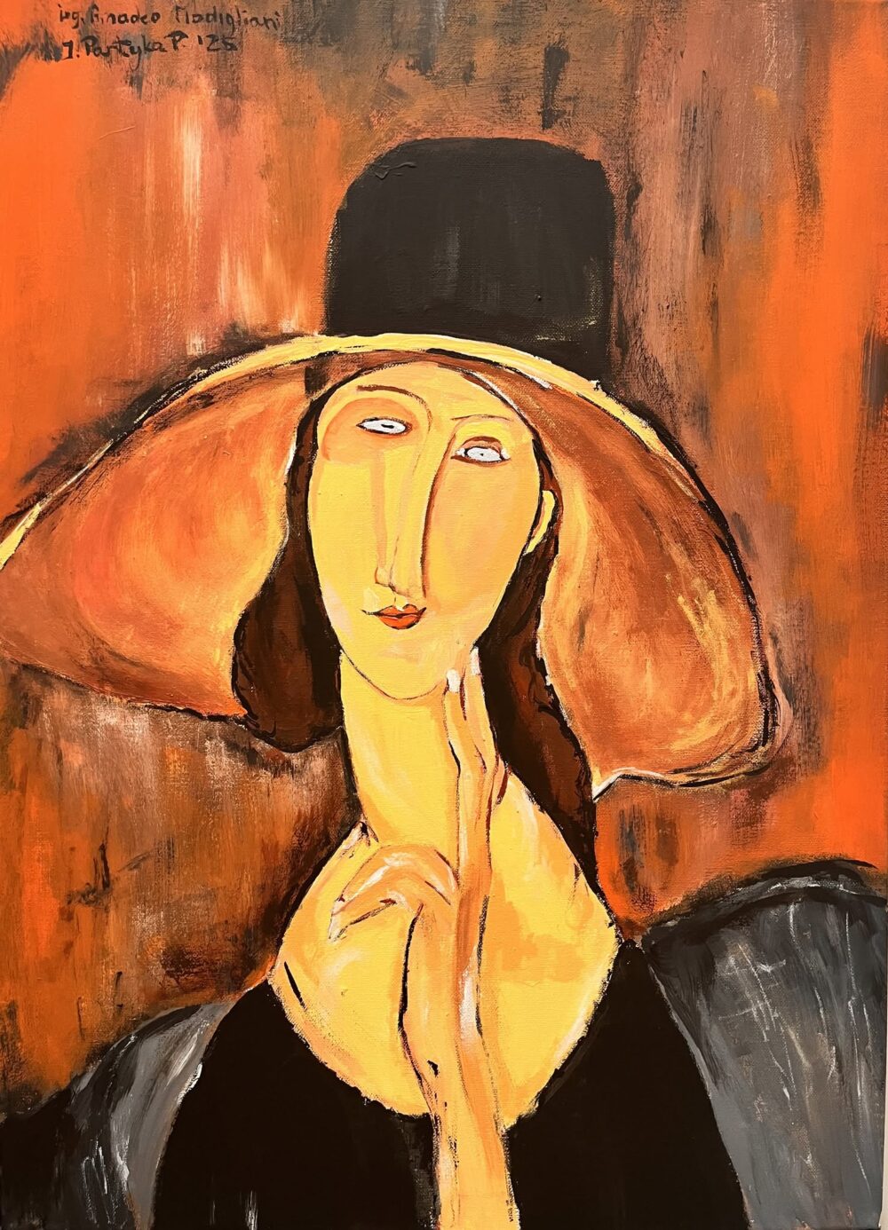 Według Amadeo Modigliani "Kobieta w kapeluszu" z 1918 roku