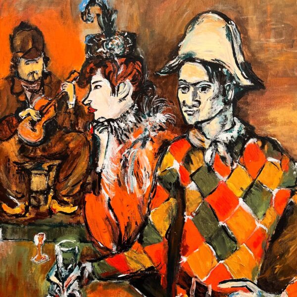 Na podstawie obrazu Pablo Picasso z 1905 roku
