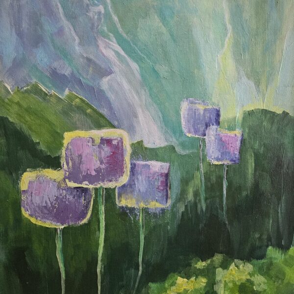 Fioletowe tulipany